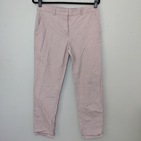 gap broken in straight khakis